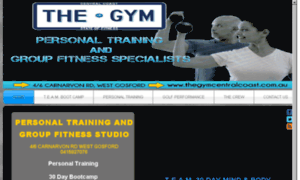 Thegymcentralcoast.com.au thumbnail