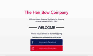 Thehairbowcompany.commentsold.com thumbnail