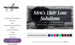 Thehairspecialist.com thumbnail