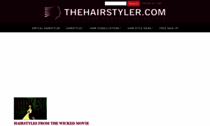 Thehairstyler.com thumbnail