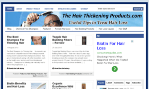 Thehairthickeningproducts.com thumbnail