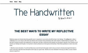 Thehandwritten.com thumbnail