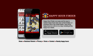 Thehappyhourfinder.com thumbnail