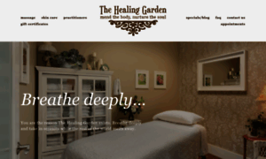 Thehealinggardenmassage.com thumbnail