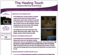 Thehealingtouchnc.com thumbnail