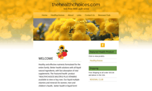 Thehealthchoices.com thumbnail