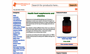 Thehealthfoodshop.net thumbnail