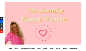 Thehealthyhappywoman.com thumbnail