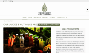 Thehealthyjuicecompany.co.uk thumbnail