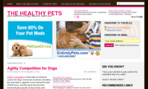 Thehealthypets.org thumbnail