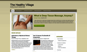 Thehealthyvillage.com thumbnail