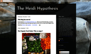 Theheidihypothesis.blogspot.com thumbnail
