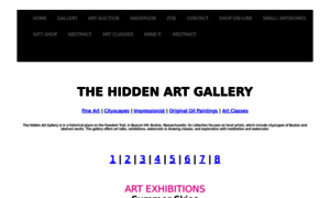 Thehiddenartgallery.com thumbnail