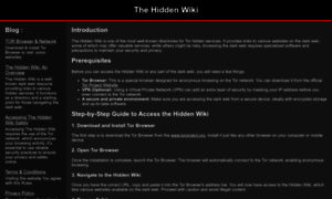 Thehiddenwiki.top thumbnail