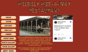 Thehillbillyhideaway.com thumbnail