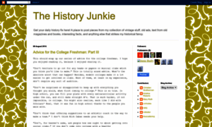 Thehistoryjunkie.blogspot.com thumbnail