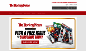 Thehockeynews.store thumbnail