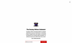 Thehockeywriters.substack.com thumbnail