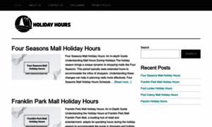 Theholidayhour.com thumbnail