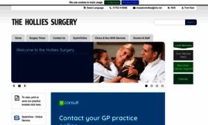 Theholliesgpsurgery.co.uk thumbnail