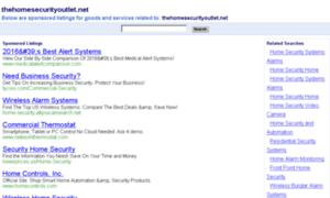 Thehomesecurityoutlet.net thumbnail