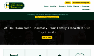 Thehometownpharmacies.com thumbnail