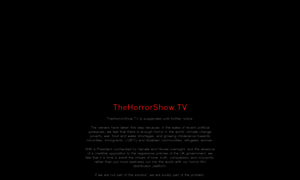 Thehorrorshow.tv thumbnail