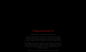 Thehorrorshow.tv thumbnail