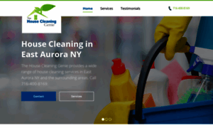 Thehousecleaninggenie.com thumbnail