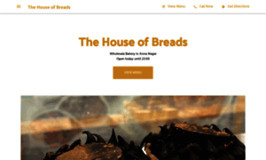 Thehouseofbreads.business.site thumbnail