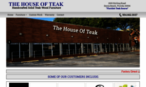 Thehouseofteak.com thumbnail