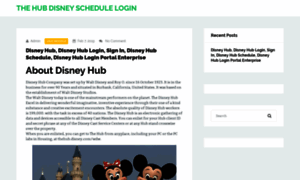 Thehubdisneyschedulelogin.xyz thumbnail