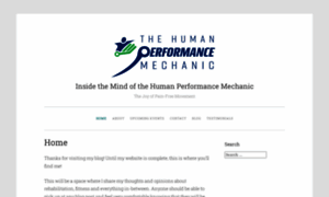 Thehumanperformancemechanic.wordpress.com thumbnail