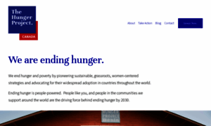 Thehungerproject.ca thumbnail