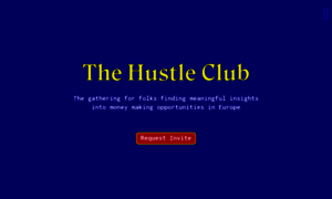 Thehustle.club thumbnail