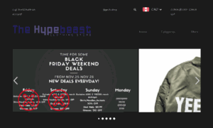 Thehypebeastclothingstore.com thumbnail