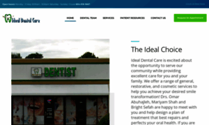 Theidealdentalcare.com thumbnail