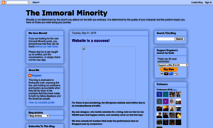 Theimmoralminority.blogspot.com thumbnail