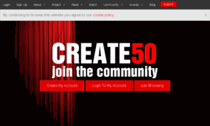 Theimpact.create50.com thumbnail