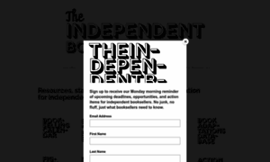 Theindependentbookseller.com thumbnail