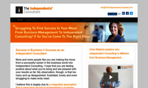 Theindependentsconsultant.com thumbnail
