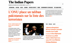 Theindianpapers.fr thumbnail