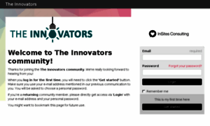 Theinnovators.insitescommunities.com thumbnail