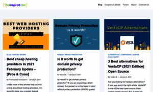 Theinspired.dev thumbnail