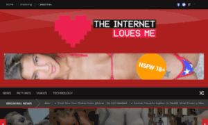 Theinternetlovesme.com thumbnail