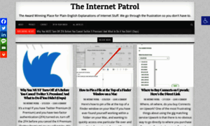 Theinternetpatrol.com thumbnail