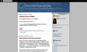 Theinvisiblethings.blogspot.in thumbnail