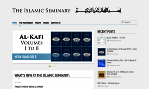 Theislamicseminary.org thumbnail