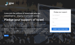 Theisraelpledge.com thumbnail