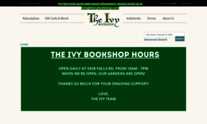 Theivybookshop.d7.indiebound.com thumbnail